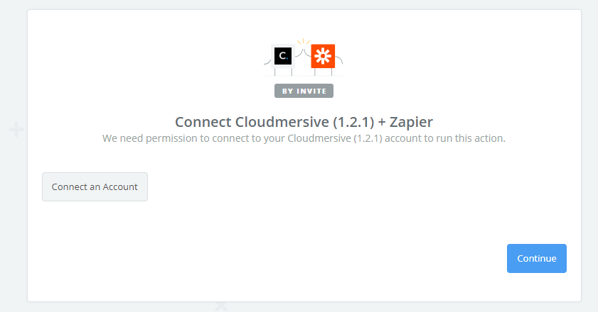 Getting Started with Cloudmersive and Zapier - Documentation